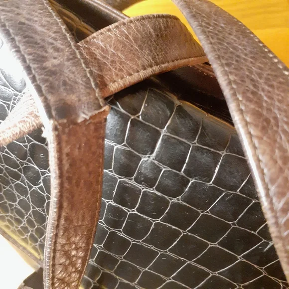 Vintage Bally  Leather Bag Brown  Bally - Picture 6 of 10